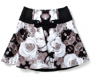 LAMB-WomensFloralFlounceSkirt