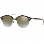 Ray Ban RB4346 Clubround Double Bridge Sunglasses