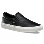 Vans Women's Embossed Leather Classic Slip-On