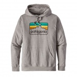 Patagonia Men's Line Logo Badge Lightweight Hoodie