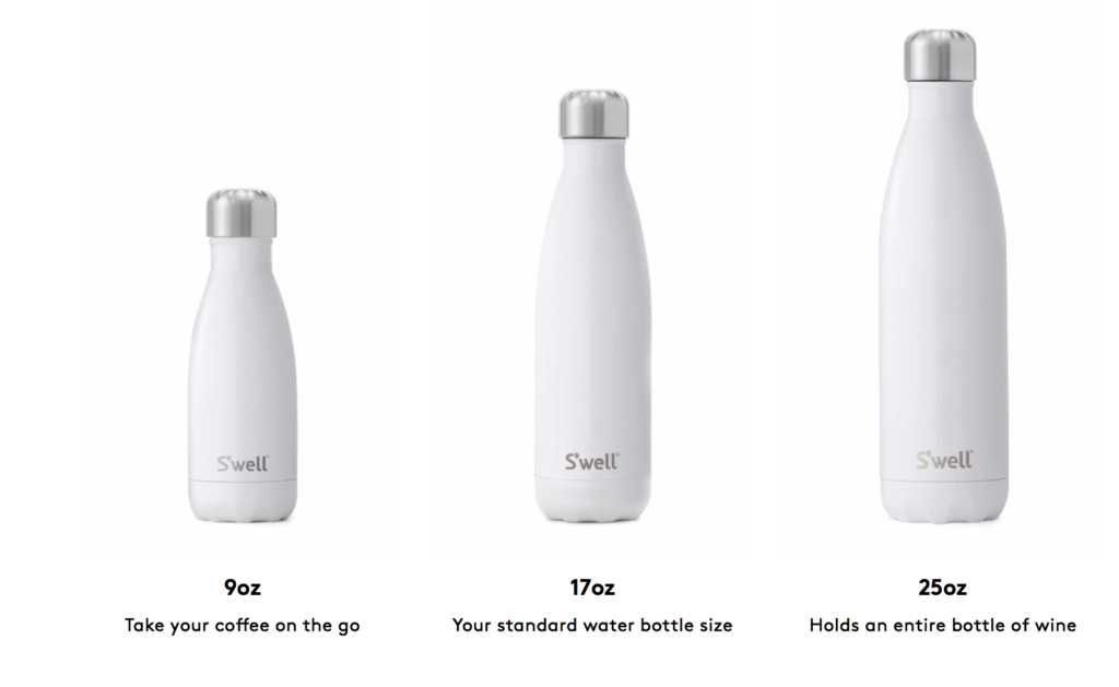 Bottle Sizes