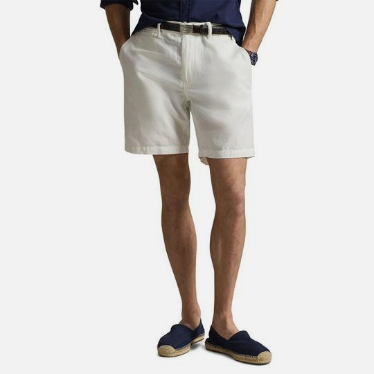 Polo Ralph Lauren Men's Classic Fit Cotton-Linen Short