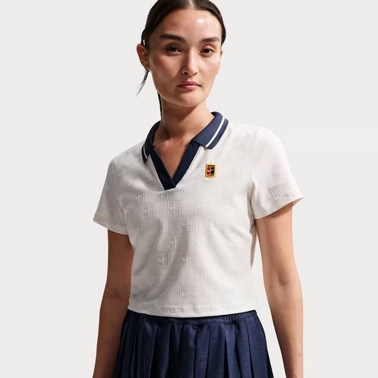 Nike Women's Court Collection Cropped Polo