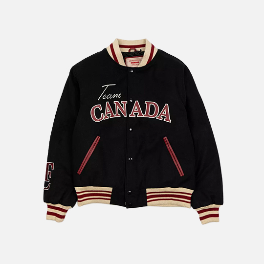 Sports Club Atelier Unisex Leaf & Legacy Varsity Bomber Jacket